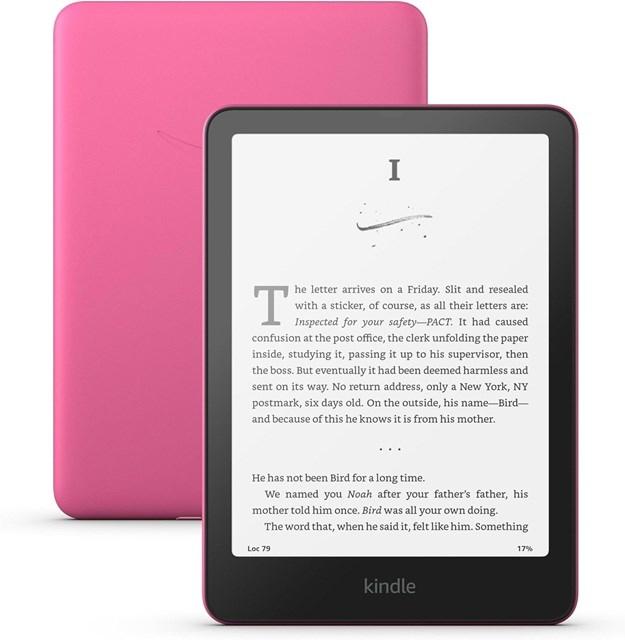 Amazon Kindle Paperwhite - 12. generation - eBook læser - 16 GB - 7 monokrom Paperwhite - touch screen - Bluetooth, Wi-Fi - hindbærfarvet - Lockscreen Ad-Supported