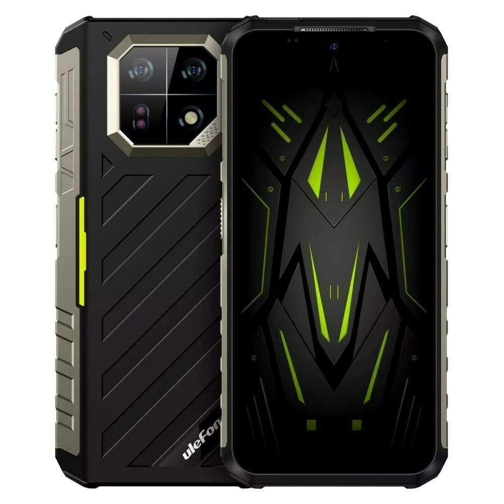 Ulefone Armor 22 6,58" 8/256 GB - Sort/GrÃ¸n smartphone (uden oplader)
