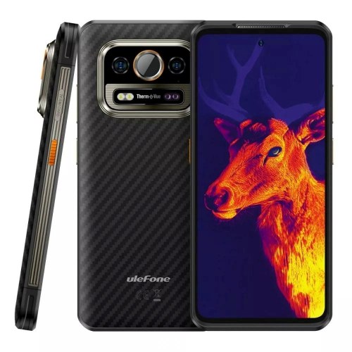 Ulefone Armor 25T 6/256 GB - Frost Black smartphone uden oplader