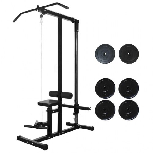 Styrketårn med vægtskiver 40 kg