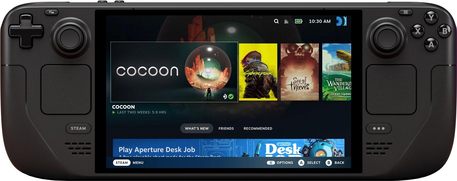 Valve Steam Deck OLED håndholdt konsol - 512 GB billede