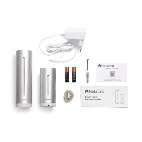 Netatmo Weather Station med regnmåler - smart vejrstation til hjemmet