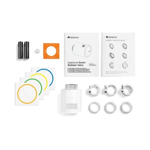 Netatmo smart termostat + 3 ekstra smarte radiatorventiler