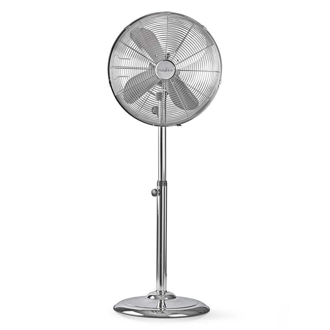Nedis - Køleventilator - gulvstående - 40 cm - sølv