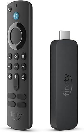 Amazon Fire TV Stick 4K (2023) – streaming med 4K Ultra HD, HDR og Alexa-stemmefjernbetjening