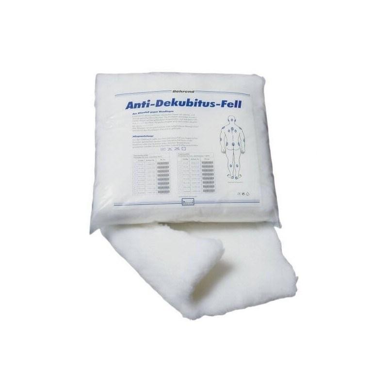 PDS CARE trykaflastende underlag i fleece - 70 × 140 cm, hvid