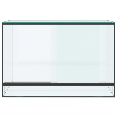 Krybdyr og amfibiehabitater Hvid 60 x 40 x 40 cm Glas