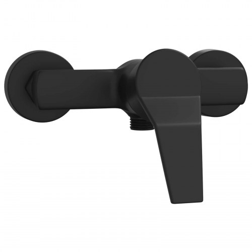 Bruser Mixer Vandhane Sort G 1 / 2 tommer Messing