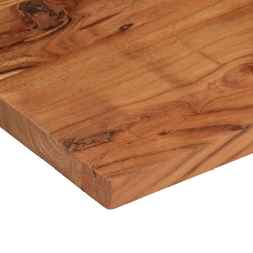 Bordplade 90x20x2,5 cm rektangulær massivt akacietræ