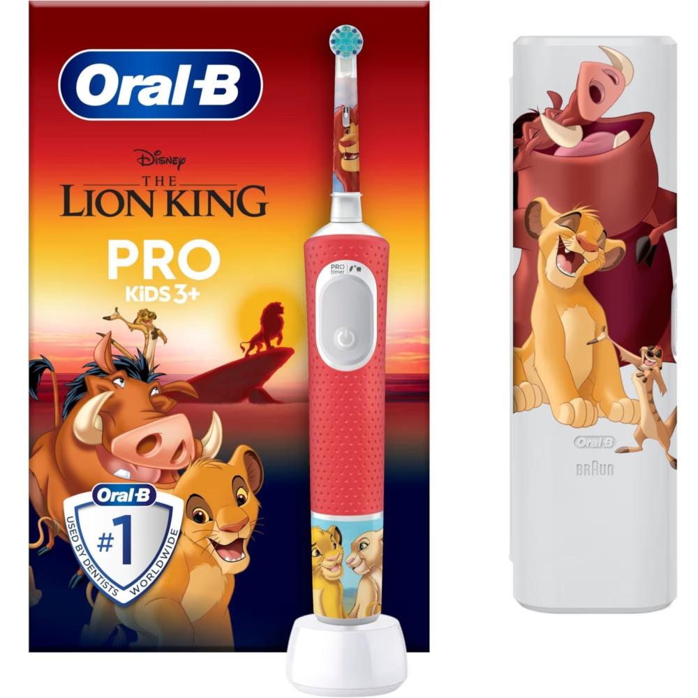Oral-B Vitality Pro Kids elektrisk tandbørste Lion King