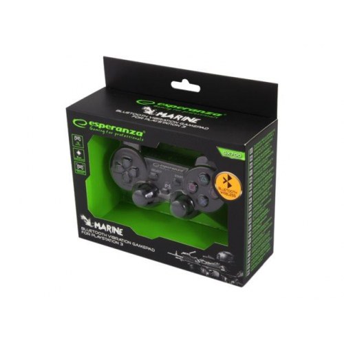 Esperanza MARINE trådløs gamepad til Sony PlayStation 3 – sort
