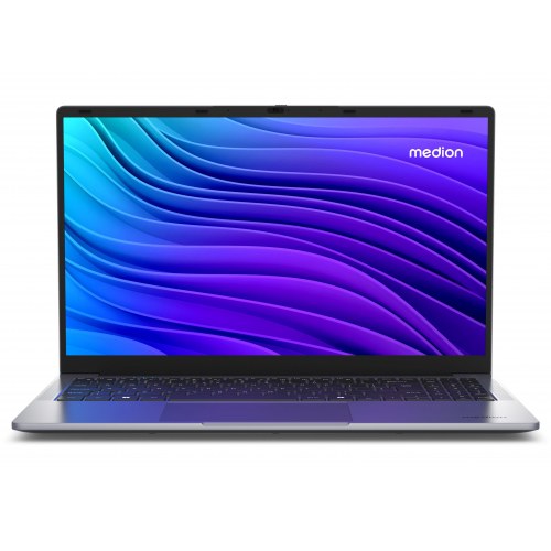 Medion Erazer Akoya E15223 15,6" FHD bærbar - Intel N100, 4/128 GB, Windows 11 Home S