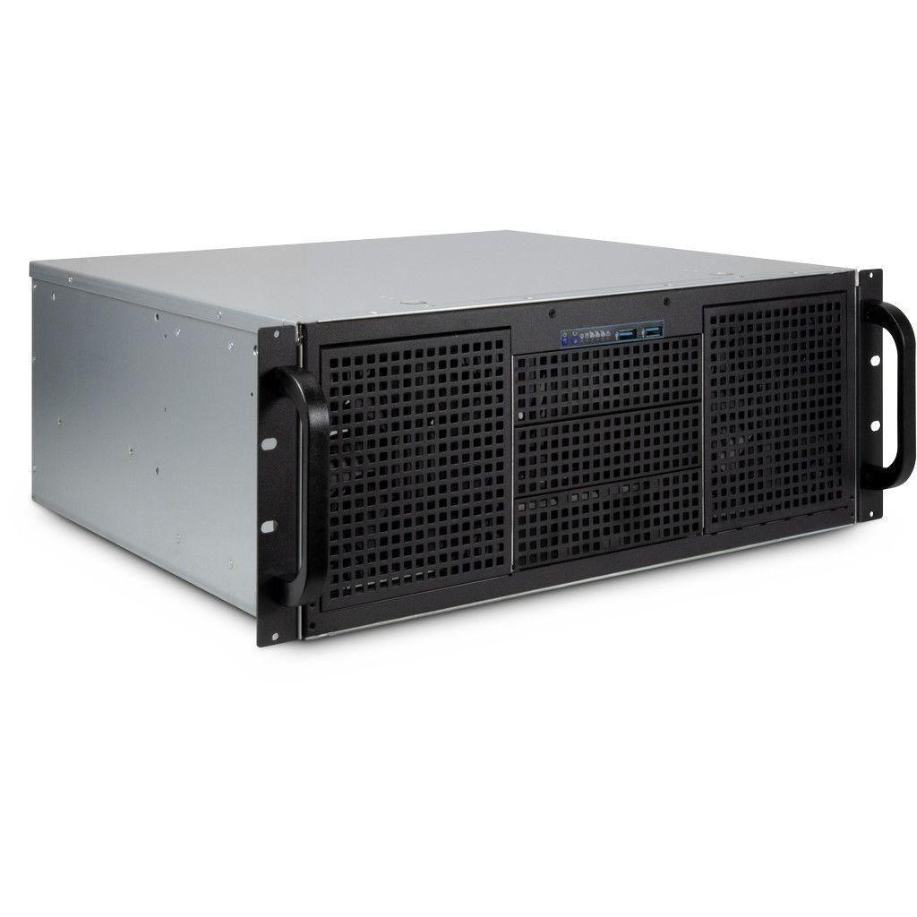 Inter-Tech 4U ATX kabinet - grå rackmount