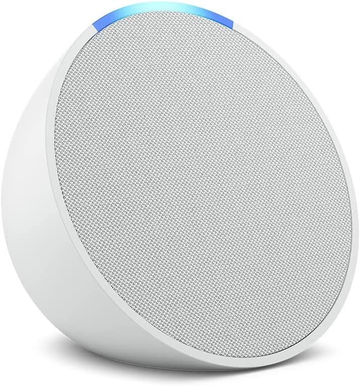 Amazon Echo Pop smart højttaler - hvid med Alexa billede
