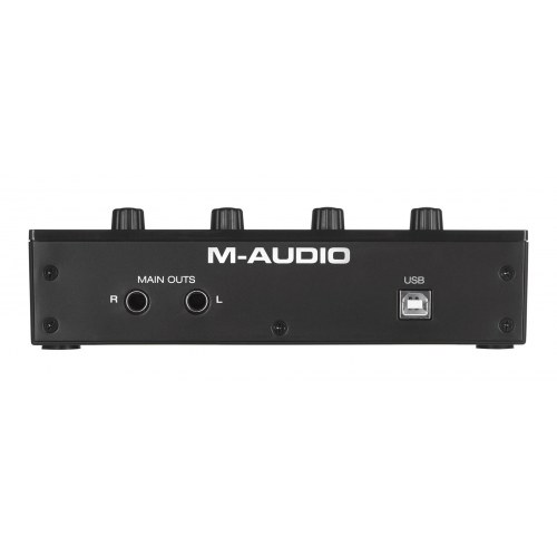 M-Audio M-Track Duo USB lydkort – 16‑bit/48 kHz, sort