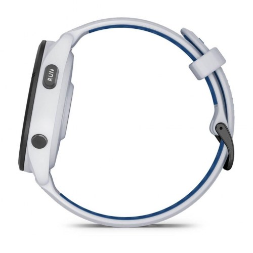 Garmin Forerunner 265 - 46 mm AMOLED løbeur med GPS, Wi‑Fi - sort/hvid