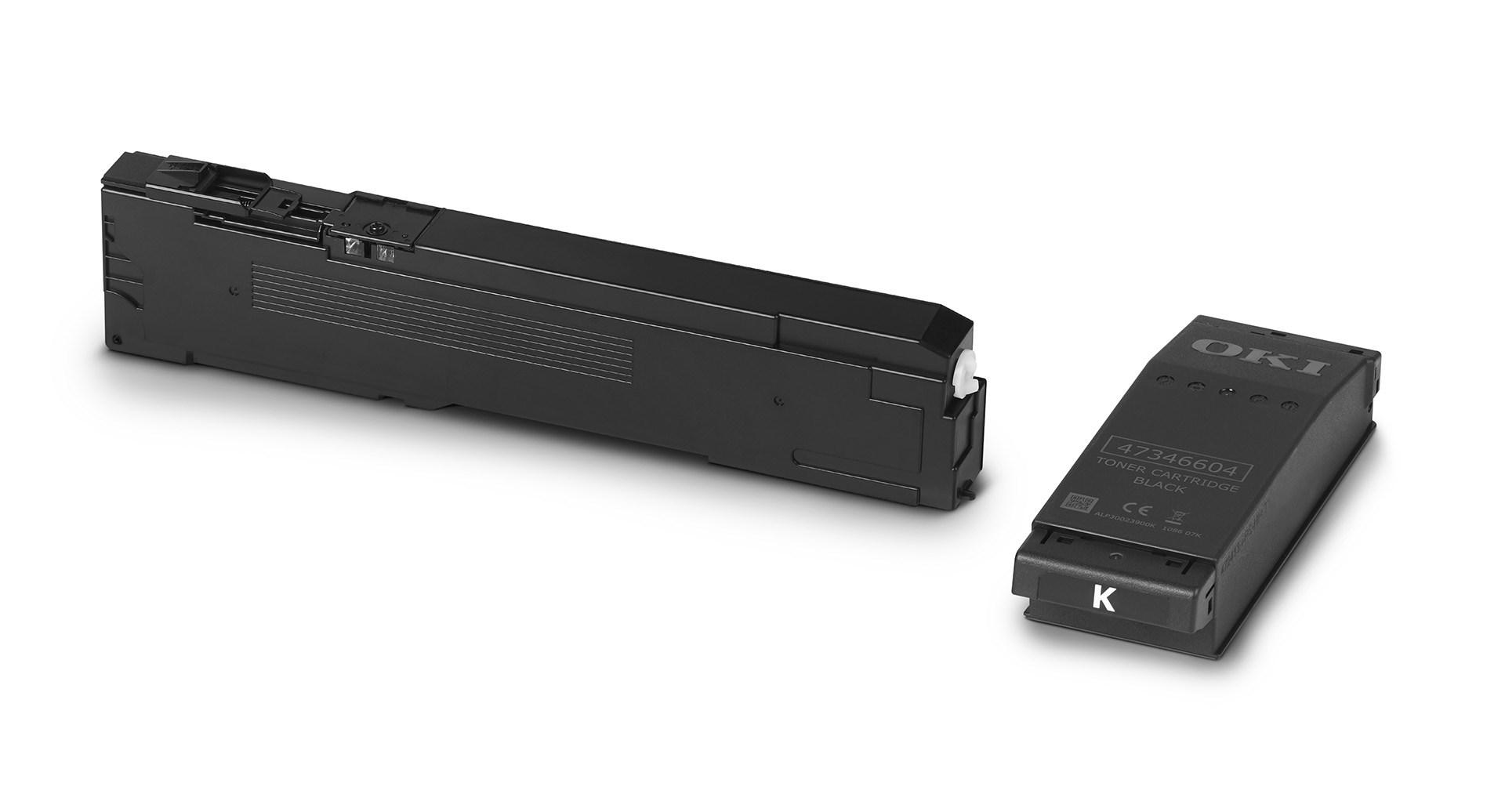 OKI sort toner til C650dn/C650dn2AC/C600 - 09006130 billede