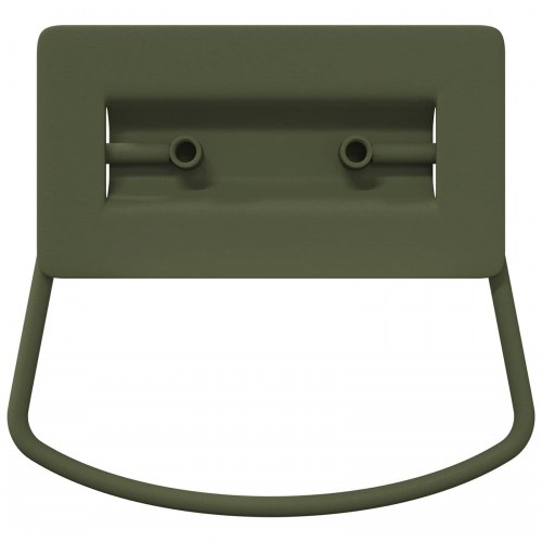 Skab Håndtag 12 stk Oliven grøn 85 x 45 mm Metal