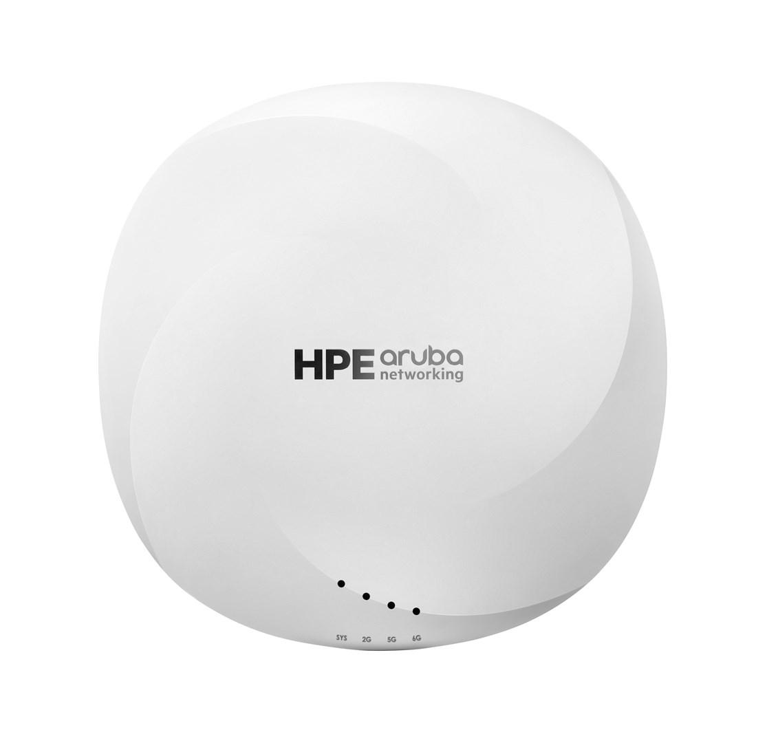 HPE Aruba Networking AP-635 (RW) - tri-radio Wi‑Fi 6E access point med interne antenner billede