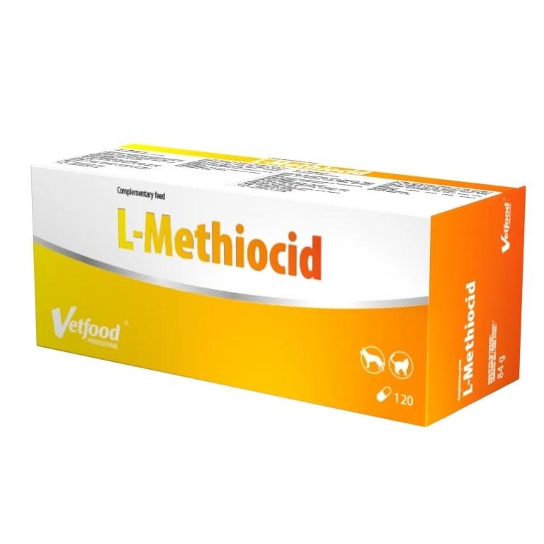 Vetfood L‑Methiocid – kosttilskud til hunde og katte, 120 tabletter billede