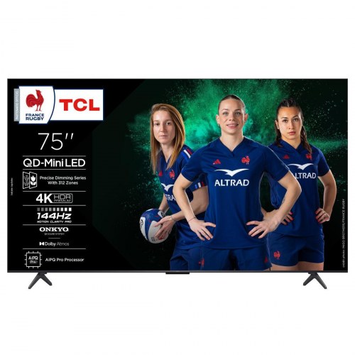 TCL 75C6K 75" QD Mini LED 4K Ultra HD QLED Smart TV