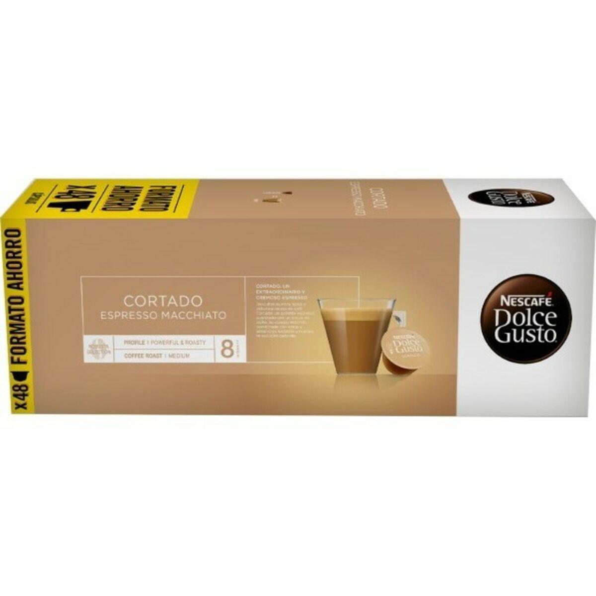 Nescafé Dolce Gusto Cortado Espresso Macchiato kaffekapsler - 48 stk.