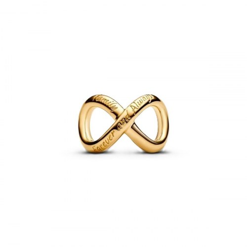 Pandora 763243C00 charm - gylden infinity-perle til armbånd