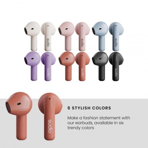 Sudio A1 True Wireless in-ear høretelefoner - Orange