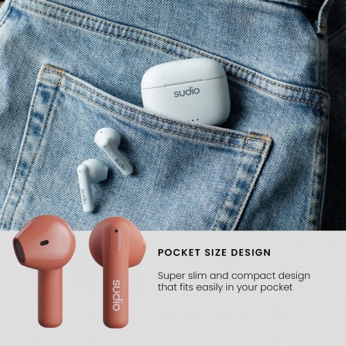 Sudio A1 True Wireless in-ear høretelefoner - Orange