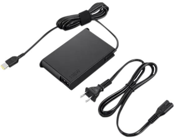 Lenovo GX20Z46271 strømforsyning 135 W - USB-C, sort billede
