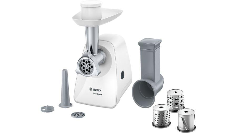 Bosch MFW2514W kødhakker/foodprocessor - 350 W, hvid billede