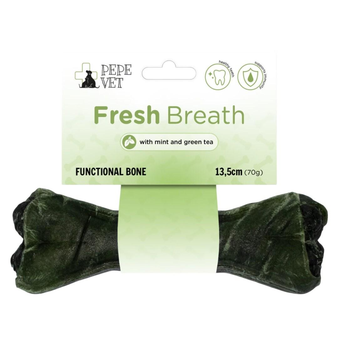 PAKA ZWIERZAKA Pepe Vet Fresh Breath hundesnack – tandben 13,5 cm