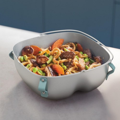 Philips HD9960/00 airfryer-indsats – grå rustfrit stål