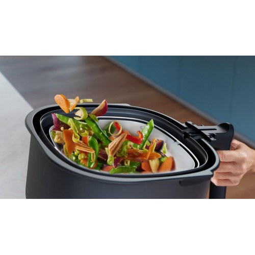 Philips HD9960/00 airfryer-indsats – grå rustfrit stål