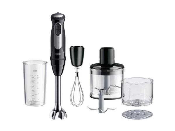 Braun stavblender 1.000 W med minihakker og piskeris
