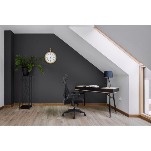 Activejet T5 ergonomisk kontorstol - sort mesh, justerbar