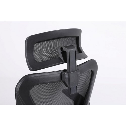 Activejet T5 ergonomisk kontorstol - sort mesh, justerbar