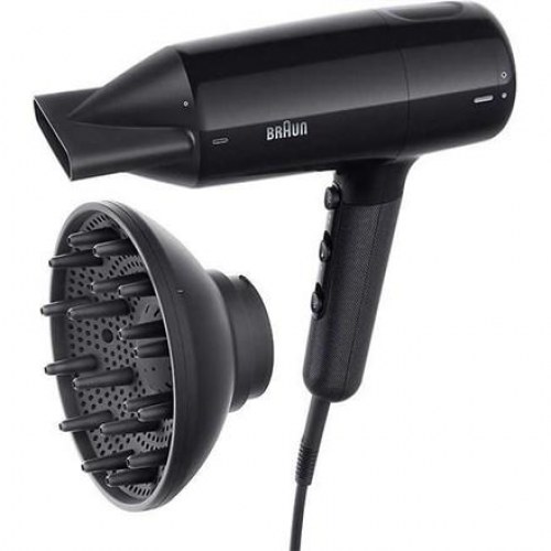 Braun HD 2.2 hårtørrer 2.200 W – Sort