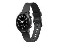 Doro Watch - sort smartwatch med 1,28" skærm og Bluetooth