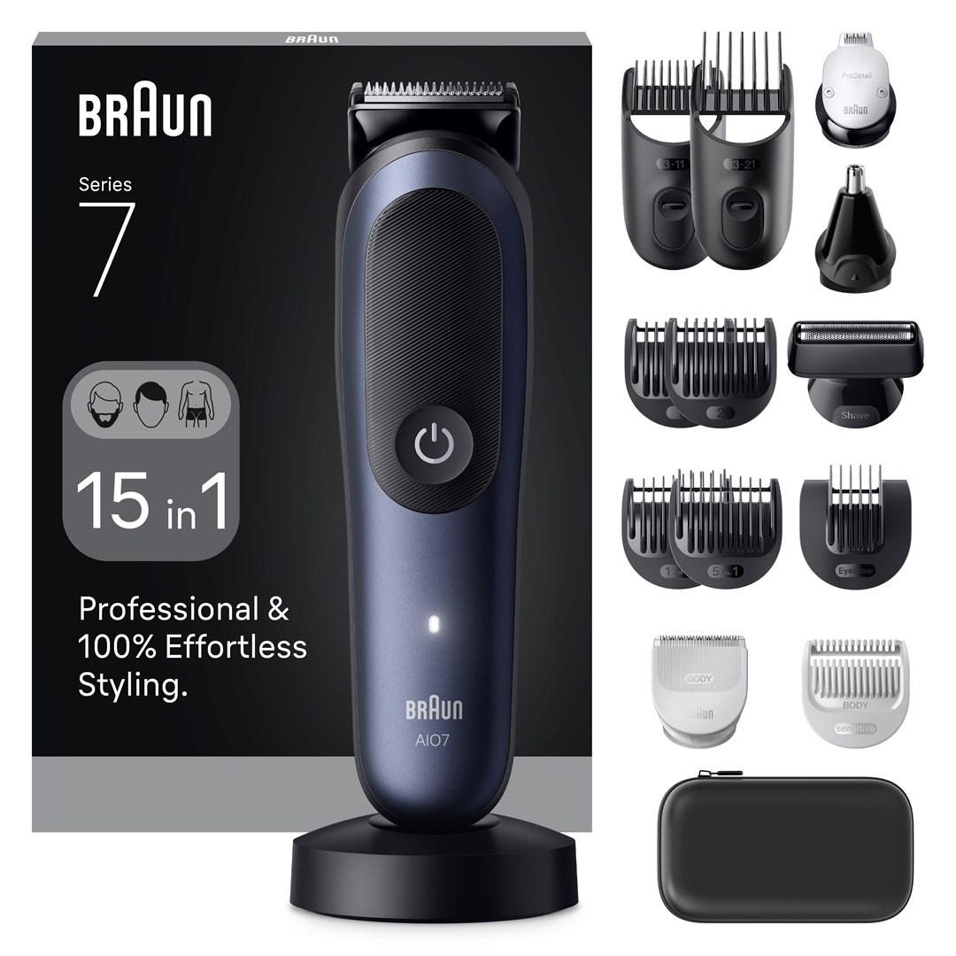 Skægtrimmer Braun Series 7 All‑in‑One AIO7580 - 15‑i‑1 billede