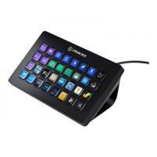 Elgato Stream Deck XL - tastatur med 32 bagbelyste knapper, USB