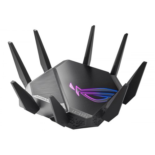 ASUS ROG Rapture GT-AXE11000 trådløs router – Wi‑Fi 6E, 2,5GbE