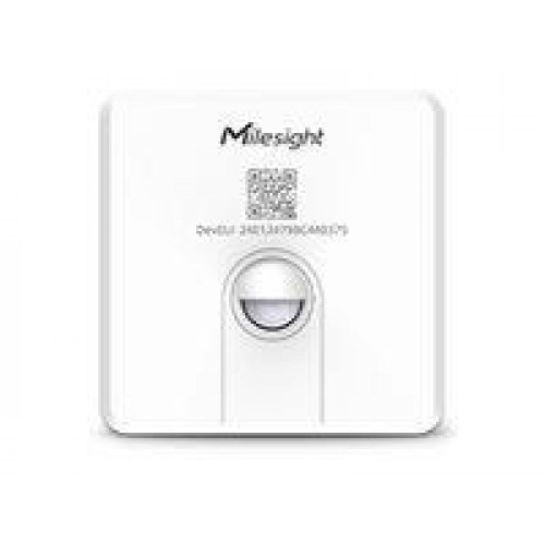 Milesight CoWork WS203 – trådløs temperatur-, fugt- og bevægelsessensor (LoRaWAN 868 MHz) – grå/hvid