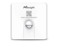 Milesight CoWork WS203 – trådløs temperatur-, fugt- og bevægelsessensor (LoRaWAN 868 MHz) – grå/hvid