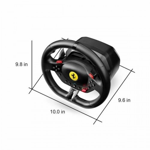 Thrustmaster T128-P Ferrari 296 GTB rat og pedaler - PS4/PS5 (sort)