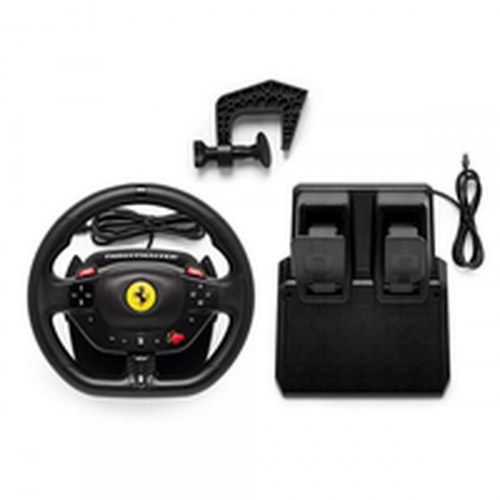 Thrustmaster T128-P Ferrari 296 GTB rat og pedaler - PS4/PS5 (sort)