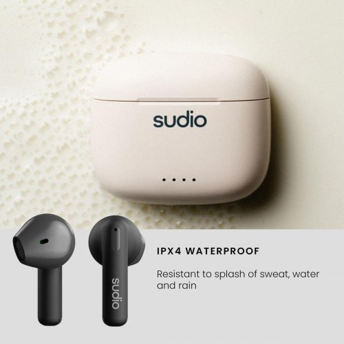 Sudio A1 True Wireless in-ear hovedtelefoner - Sort