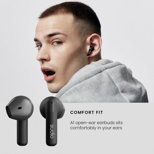Sudio A1 True Wireless in-ear hovedtelefoner - Sort