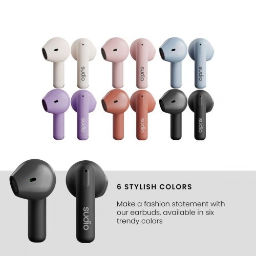 Sudio A1 True Wireless in-ear hovedtelefoner - Sort