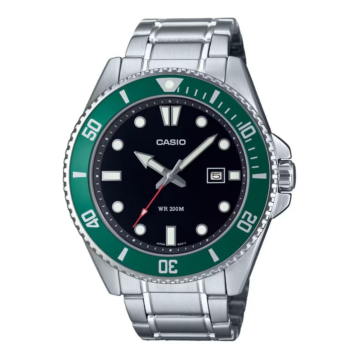 Casio MDV-107 DIVER 200M herreur - Ø 46 mm, rustfrit stål